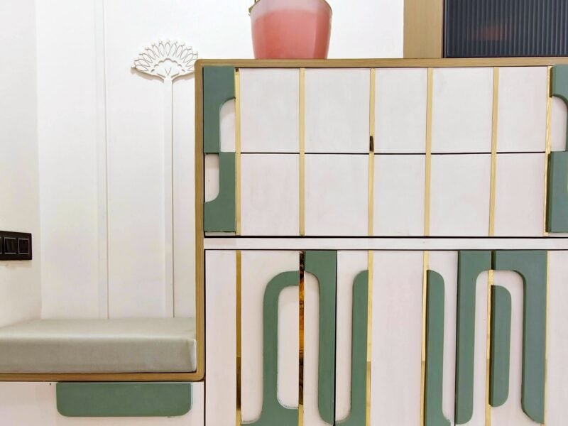 Entry cabinet — Achira — 3BHK, Rupani