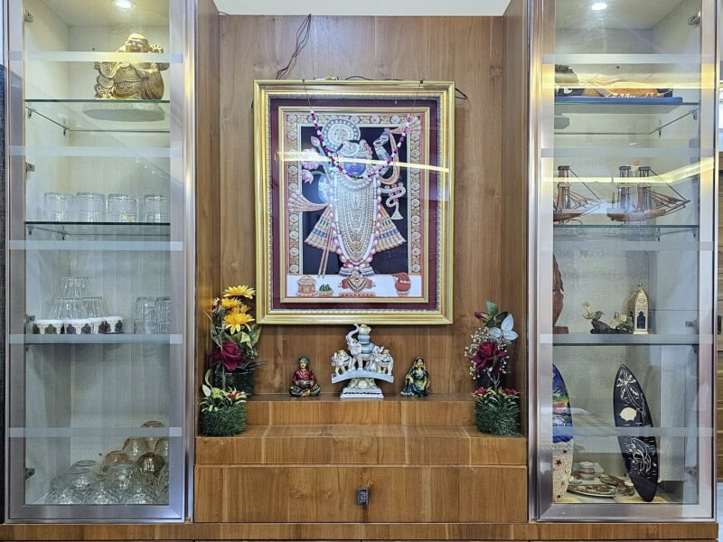Display cabinet — Facet — 3BHK, Ghatlodiya