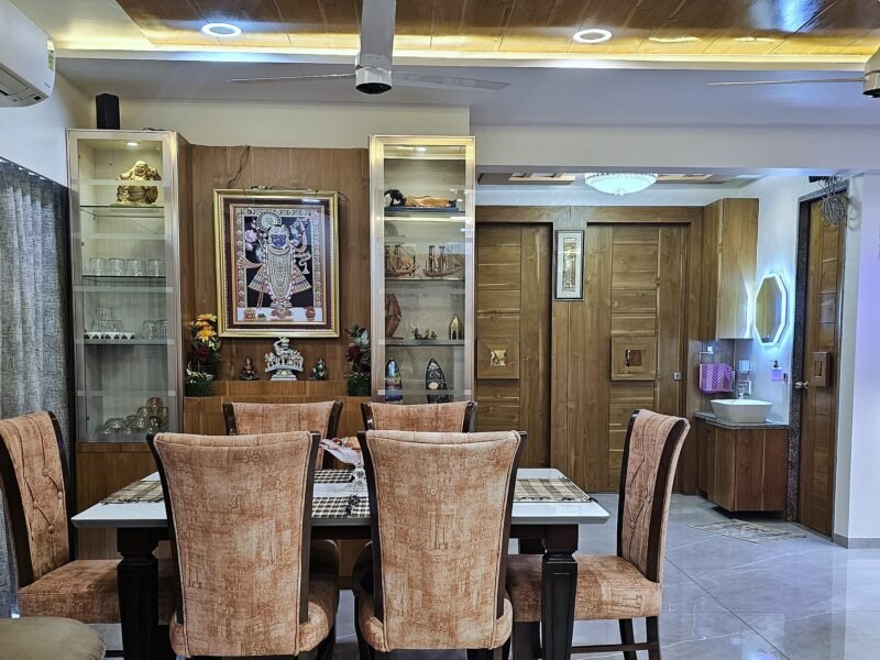 Dining — Facet — 3BHK, Ghatlodiya