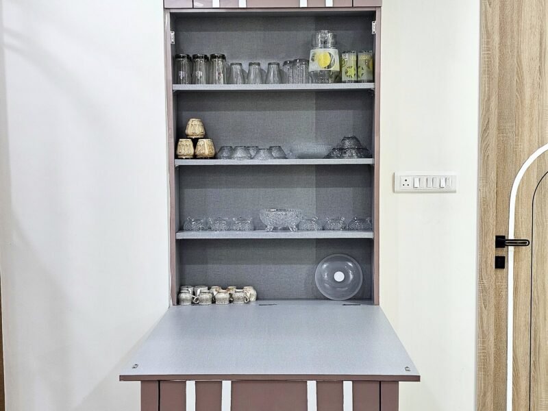 Fold down table — Contour — 3BHK, Hathijan