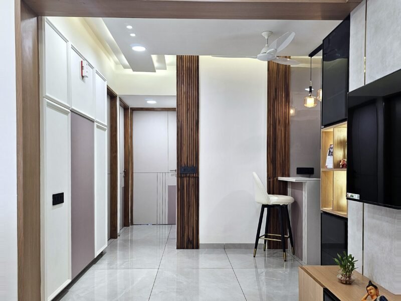 Corridor — Lattice — 3BHK, Tragad