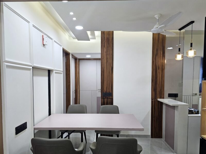 Dining — Lattice — 3BHK, Tragad