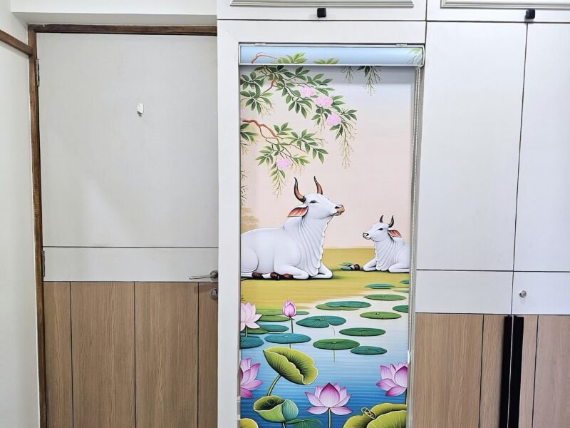 Mural panel — Lattice — 3BHK, Tragad